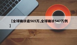 【全球确诊逾565万,全球确诊547万例】