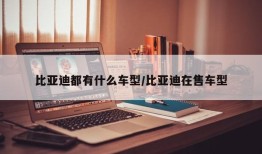 比亚迪都有什么车型/比亚迪在售车型