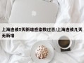 上海连续5天新增感染数过百/上海连续几天无新增