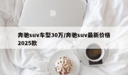 奔驰suv车型30万/奔驰suv最新价格2025款