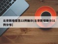 北京新增报告22例确诊(北京新增确诊31例分布)