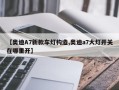 【奥迪A7新款车灯构造,奥迪a7大灯开关在哪里开】