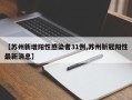 【苏州新增阳性感染者31例,苏州新冠阳性最新消息】
