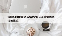 宝骏510质量怎么样/宝骏510质量怎么样可靠吗